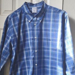 Men's Brooks Brothers plaid shirt
